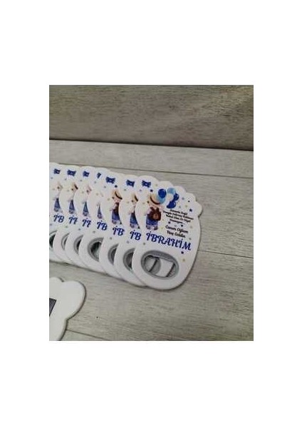 20 Adet Ayak Magnet Açacak Yeni Doğan, Doğum Günü, Sünnet, Nişan, Söz, Düğün Hediyelik