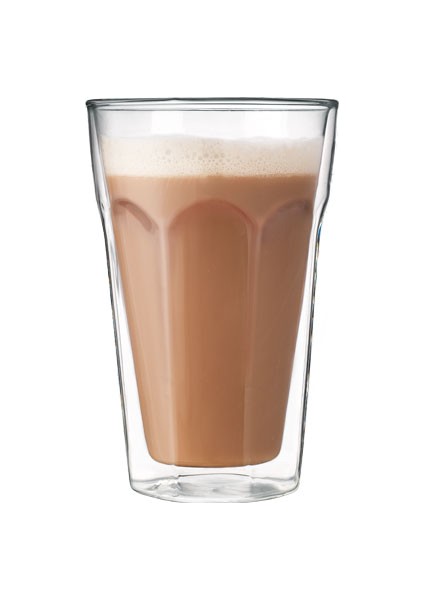 Vetro Çift Camlı Meşrubat Bardak 450 ml 2'li