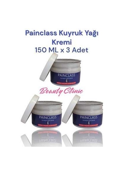 Painclass Kuyruk Yağı Kremi 150 ml 3 Adet