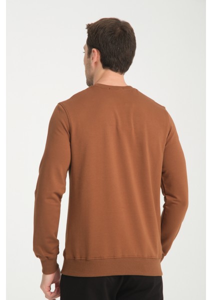 Bisiklet Yaka Basic Ince Mevsimlik Sweatshirt RD23YE581001