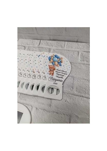 30 Adet Balon Magnet Açacak Yeni Doğan, Doğum Günü, Sünnet, Nişan, Söz, Düğün Hediyelik