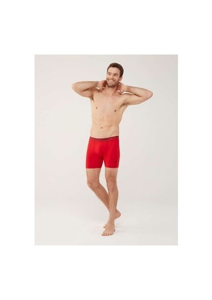 U.s. Polo Assn Erkek Beyaz 3'lü Uzun Paça/kırmızı-Lacivert-Gri Melanj Boxer 80454 fiyatları