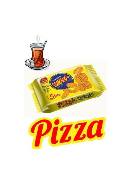 Baharatlı Pizza Kraker 5li Paket (350GR) modelleri