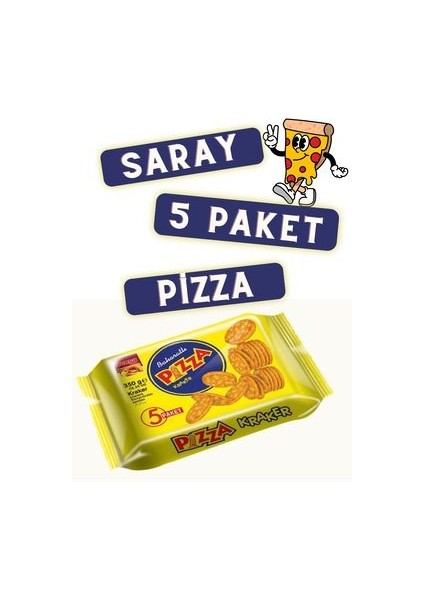 Baharatlı Pizza Kraker 5li Paket (350GR) indirimleri