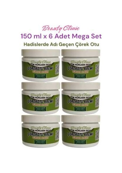 Çörek Otu Kremi 150 ml * 6 Adet Set - Ağrılarınız Için fırsatları