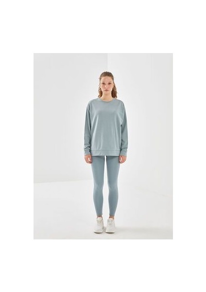 Lcwk Bisiklet Yaka Oversize Kadın Sweatshirt fiyatları