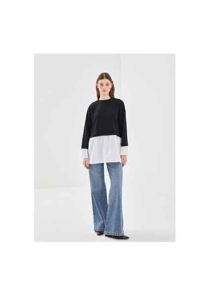 Lcw Bisiklet Yaka Kadın Sweatshirt Tunik fiyatları