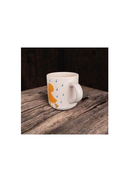 Seramik Kupa Yağmurdaki Kız El Çizimi Nescafe Fincanı fiyatları