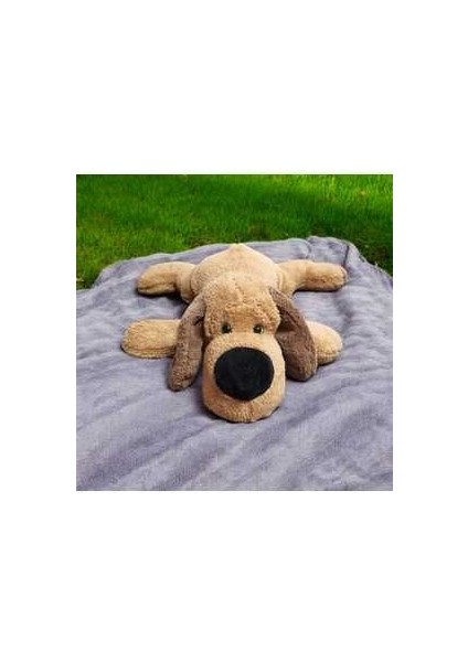 75 cm Yatan Sevimli Peluş Köpek Yastık & Uyku Arkadaşı & Oyuncak & Yumuşak Hediyelik fiyatları