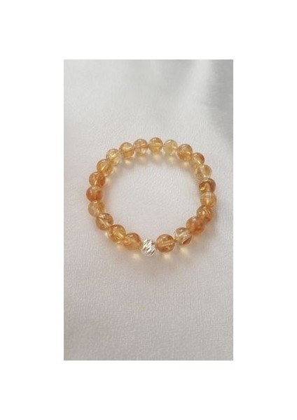 Sitrin Taşı Bileklik (925 Ayar Gümüş Düğüm Kapama) fiyatları