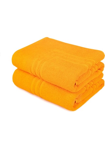 Boheme %100 Pamuklu Lüks 2'li Banyo Paspası Seti | 50X70CM | Turuncu fiyatları