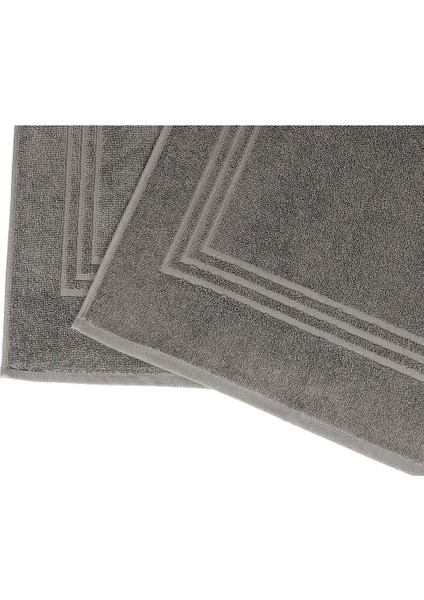 Boheme %100 Pamuklu Lüks 2'li Banyo Paspası Seti | 50X70CM | Antrasit fırsatları