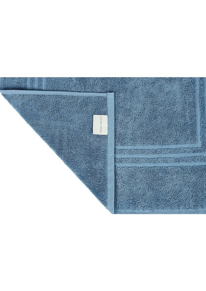 Boheme %100 Pamuklu Lüks 2'li Banyo Paspası Seti | 50X70CM | Mavi indirimleri