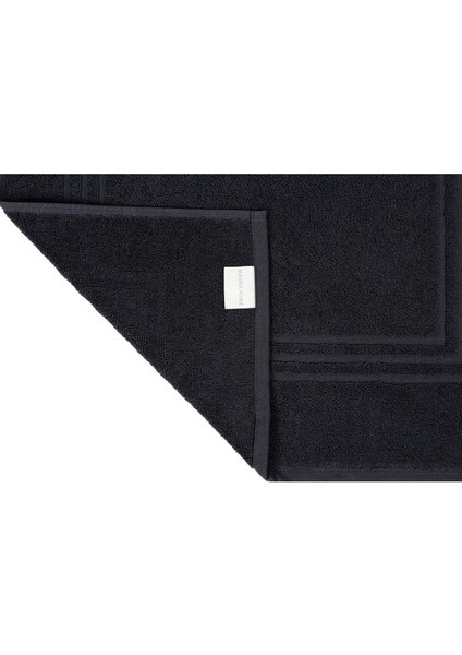 Boheme %100 Pamuklu Lüks 2'li Banyo Paspası Seti | 50X70CM | Siyah indirimleri