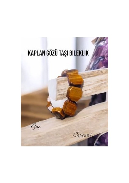 Kaplan Gözü Taşı Bileklik