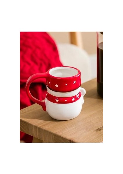 Karışık Baskılı Yılbaşı Temalı Seramik Kupa 300 ml fiyatları