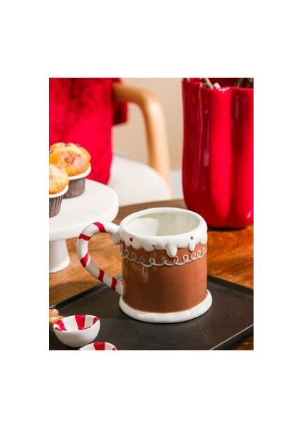 Lcw Home Karışık Baskılı Yılbaşı Temalı Seramik Kupa 570 ml modelleri