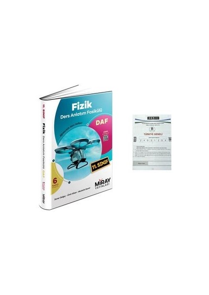 Miray Yayınları 11. Sınıf Fizik Ders Anlatım Fasikülleri + T.geneli Deneme