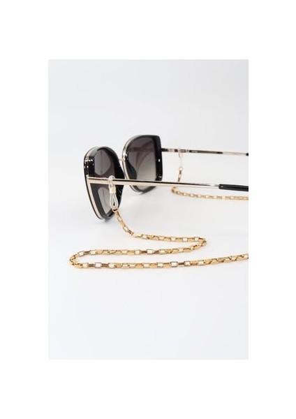 Çelik Gold Rengi. Gözlük Zinciri. Özel Tasarım Steel. Gözlük Ipi. Gözlük Askısı. Unisex modelleri
