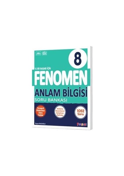 Fenomen 8 Anlam Bilgisi Soru Bankası