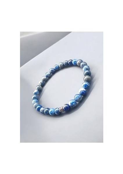Doğal Taş Lapis Lazuli Taşı Bileklik 6 mm modelleri