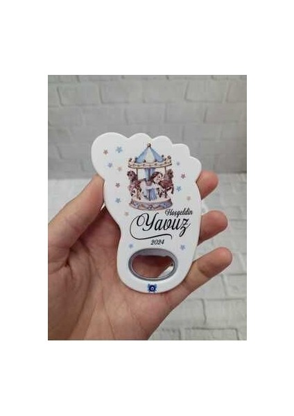 20 Adet Ayak Magnet Açacak Yeni Doğan, Doğum Günü, Sünnet, Nişan, Söz, Düğün Hediyelik
