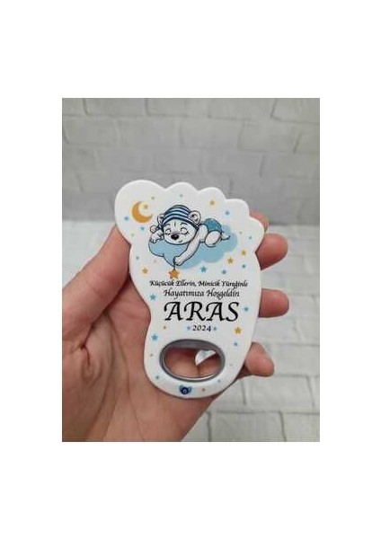 25 Adet Ayak Magnet Açacak Yeni Doğan, Doğum Günü, Sünnet, Nişan, Söz, Düğün Hediyelik