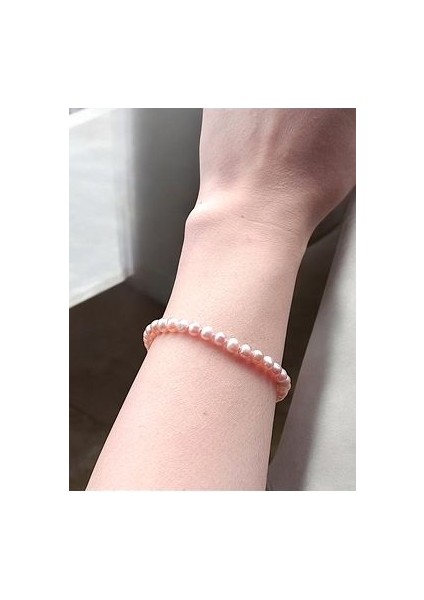 Inci Natural Pembe Inci Bileklik 6/7 mm fırsatları