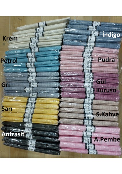 Pamuklu 2li Yastık Kılıfı (50X70) - Sarı modelleri