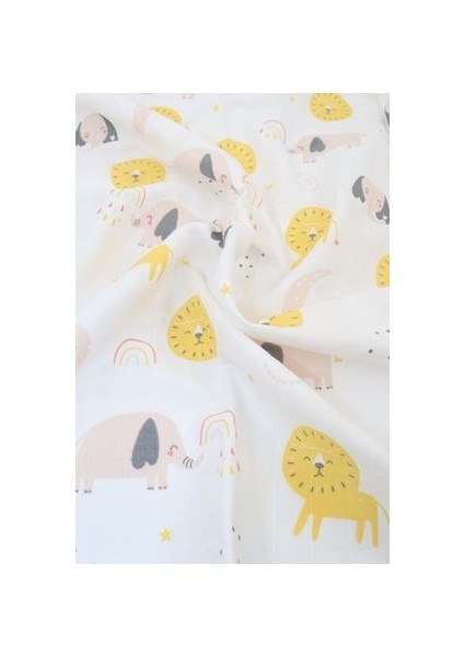 %100 Pamuk. 2 Katlı Müslin Battaniye. Organik Bebek Battaniyesi. Müslin Bebek Battaniyesi. fiyatları