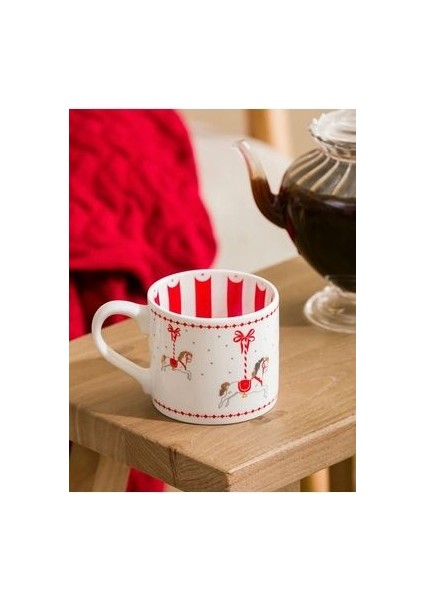 Lcw Home Ekru Yılbaşı Temalı Porselen Kupa fiyatları