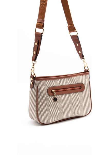 Bej - Taba SP1160 Kadın Çapraz Çanta fırsatları