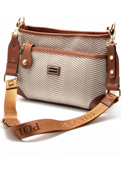 Bej - Taba SP1160 Kadın Çapraz Çanta indirimleri