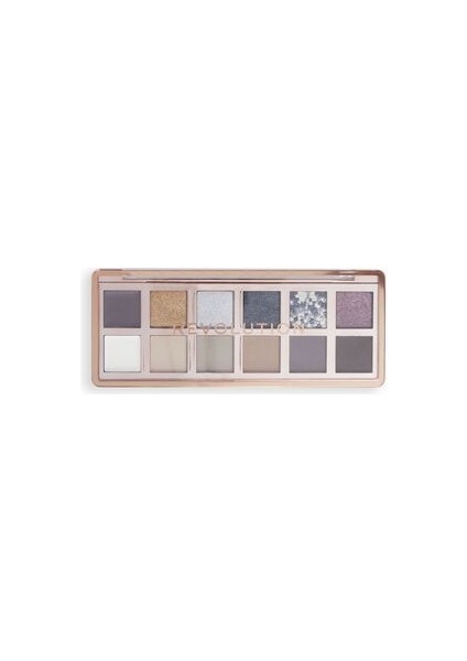 The Smokey Icon Bronze Eyeshadow Palette - Göz Far Paleti Mat Simli Krem