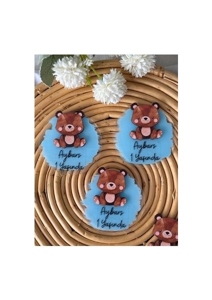 Ayıcıklı Mavi Magnet 20 Adet fiyatları