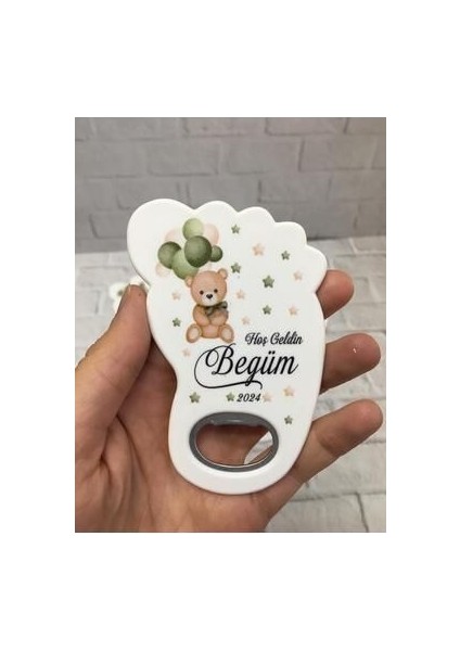 30 Adet Ayak Magnet Açacak Yeni Doğan, Doğum Günü, Sünnet, Nişan, Söz, Düğün Hediyelik