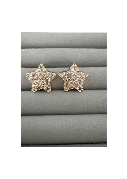 Zirkon Taşlı Yıldız Küpe fiyatları