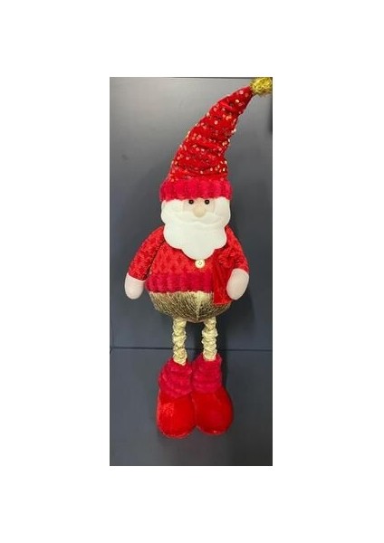 Yılbaşı Uzayan Bacaklı Noel Baba Dekor Süsü