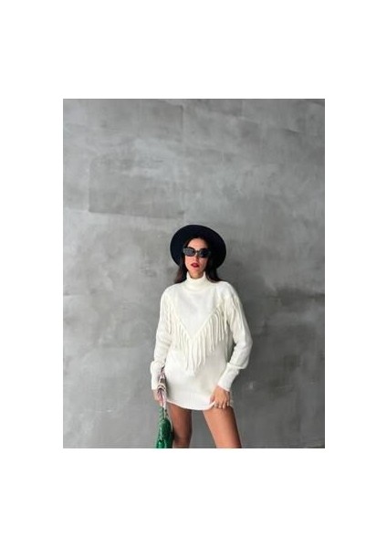 Püskül Detaylı Kazak modelleri