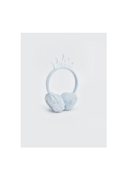 Lcw Accessorıes Lila Frozen Baskılı Kız Çocuk Pelüş Kulaklık