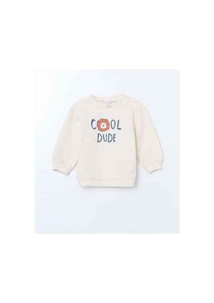 Bisiklet Yaka Baskılı Erkek Bebek Sweatshirt ve Eşofman Alt 2'li Lcw Baby fiyatları