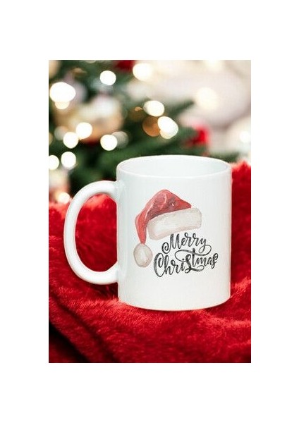 Yılbaşı Klasik Merry Christmas Kupa Bardak Mug