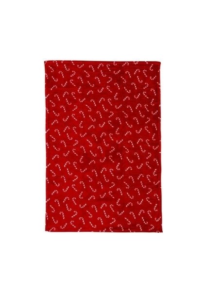 Lcw Home Kırmızı Baston Baskılı Tv Battaniyesi 100X150 cm indirimleri