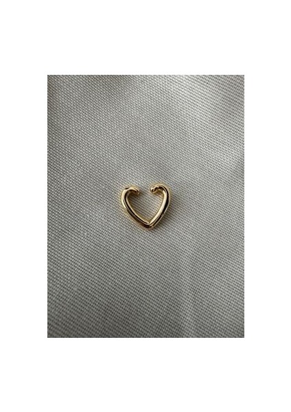 Kalp Earcuff (Kıkırdak Küpesi)