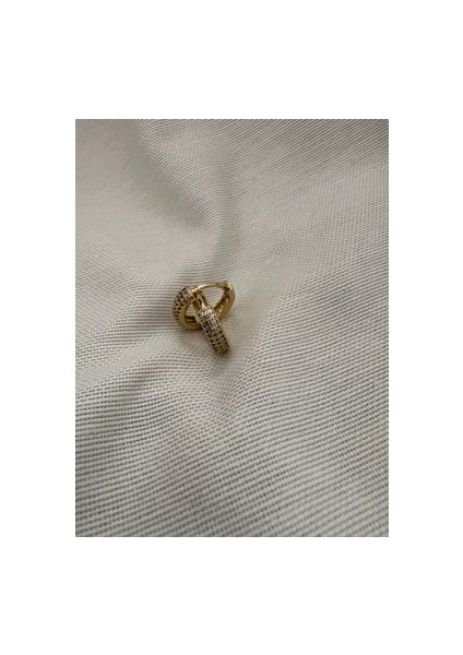 Taşlı Halka Küpe modelleri