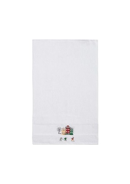Home Beyaz Yılbaşı Temalı Yüz Havlusu 50X80 cm fırsatları