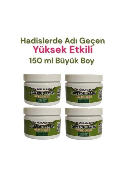 Çörek Otu Kremi Vücut Sızılarınız Için Etkili Yeni Formül 150 ml x 4 Adet
