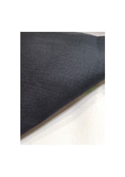 Dok Tela Siyah Sert Tek Taraf Yapışkanlı (Yaka Tela) EN:90CM - ( 1 mt ) fırsatları
