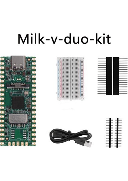 Rısc-V Milk-V Duo Geliştirme Kartı Kiti + 2mp Cam GC2083 CV1800B Iot Meraklıları Dıy Oyuncuları Için Linux Desteği (Yurt Dışından)