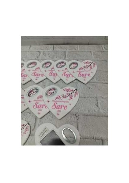 30 Adet Kalp Magnet Açacak Yeni Doğan, Doğum Günü, Sünnet, Nişan, Söz, Düğün Hediyelik
